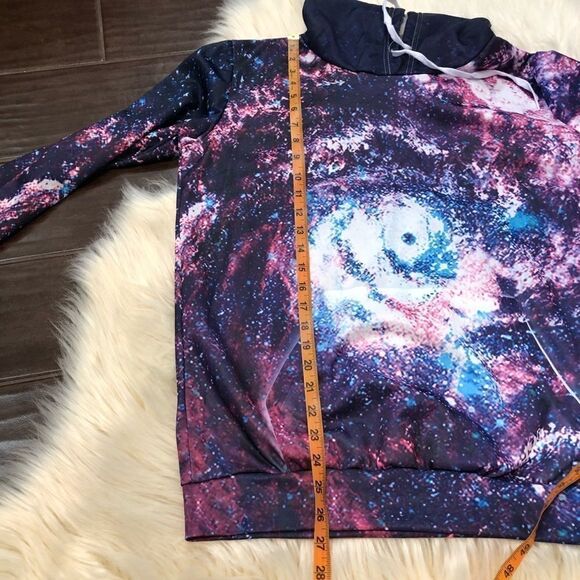 Lightweight galaxy hoodie large - Picture 11 of 11